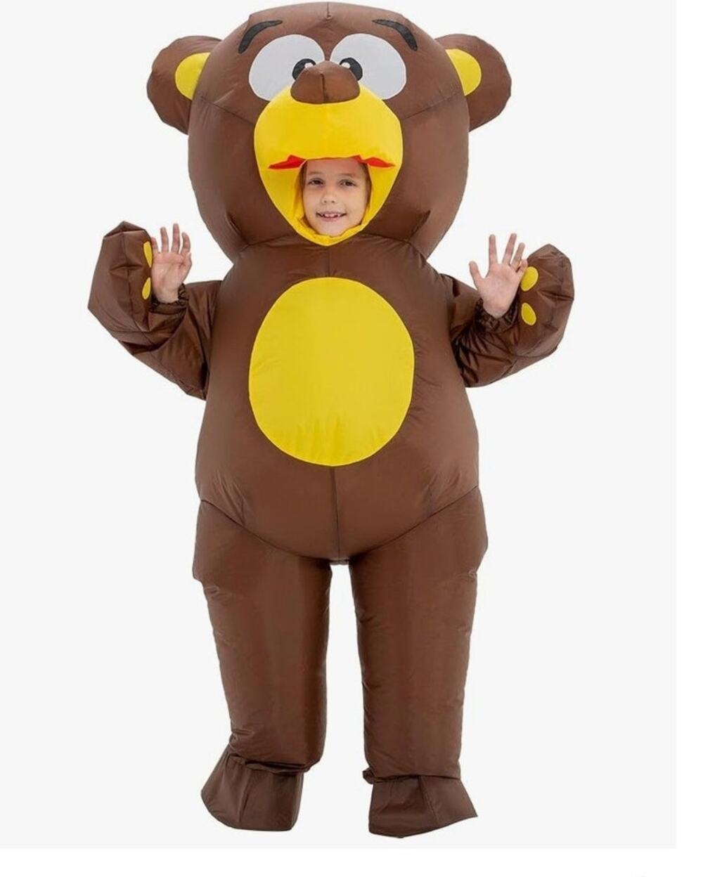 Inflatable Bear Costume Child 10-12 Years